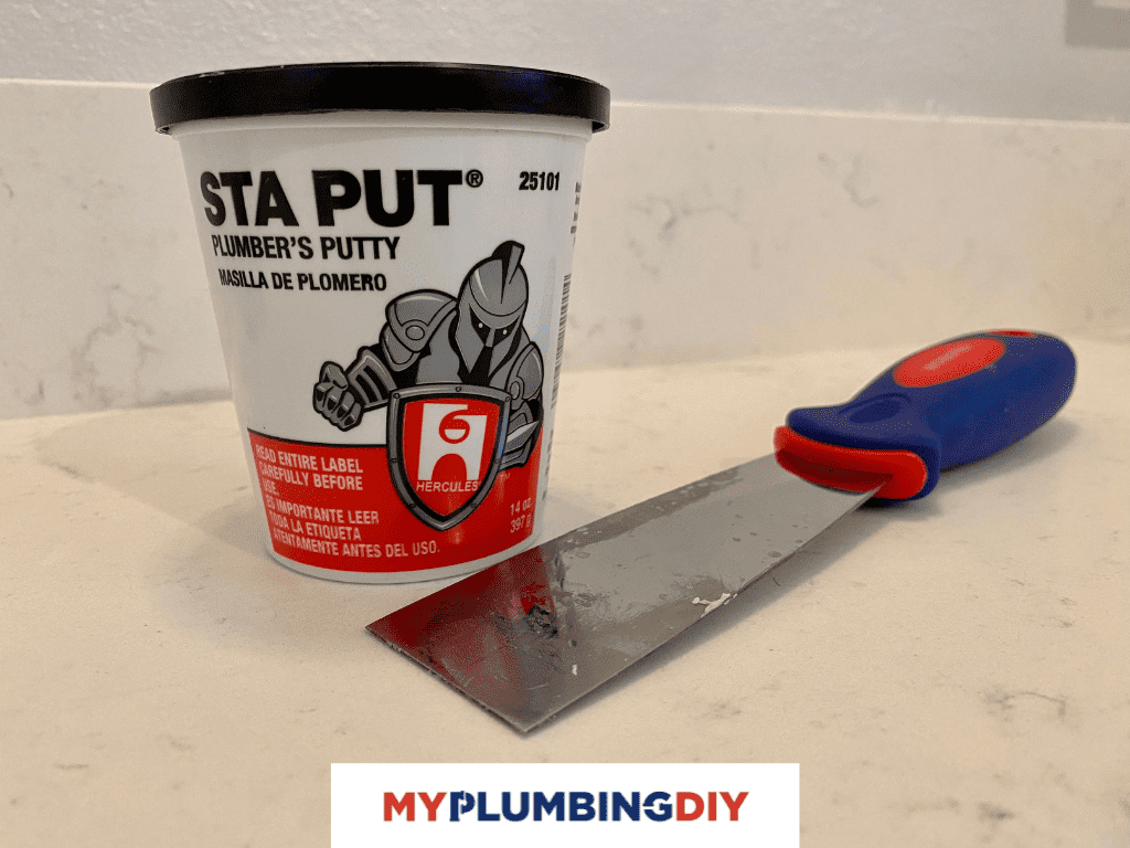 sta put plumbers putty