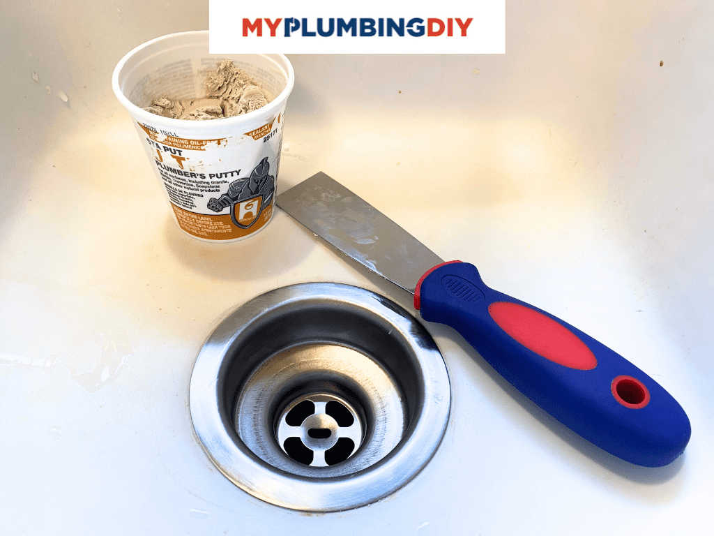 using plumbers putty to stop leaks