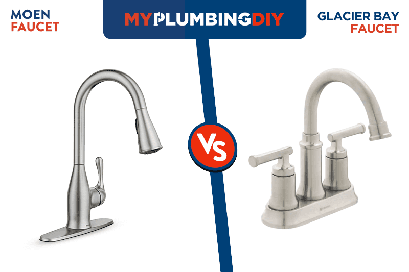 Moen vs glacier bay faucet