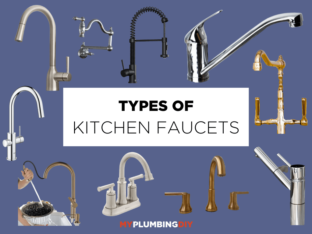 types of faucets